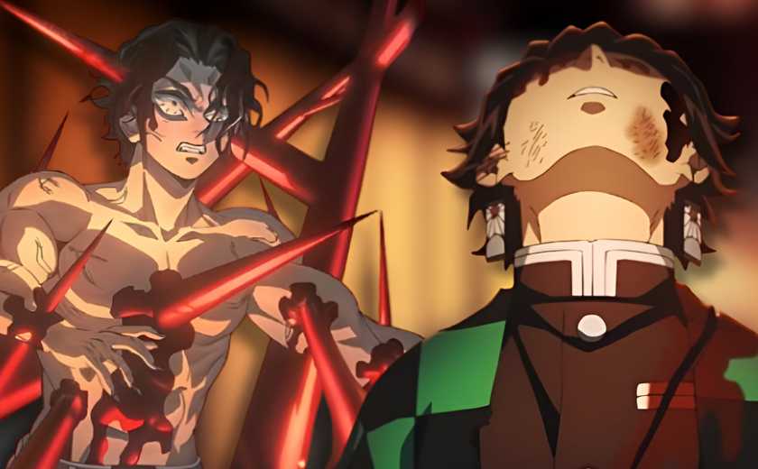 demon slayer tanjiro and muzan